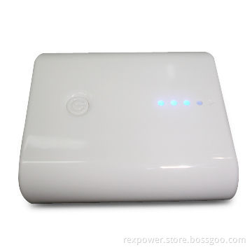Power Bank with 5.0 to 5.5V DC Output and 5,000mAh Capacity, Can Charge for iPhone and iPad